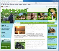 Homepage Safari-in-Uganda.com